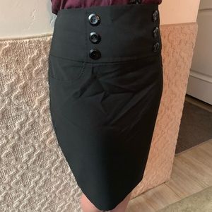 Black Pencil Skirt